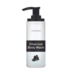 Charcoal body wash